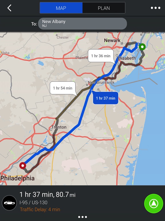 CoPilot GPS – Plan & explore with offline maps & directions screenshot