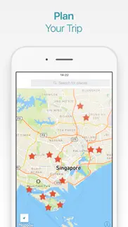 singapore travel guide and map iphone screenshot 1