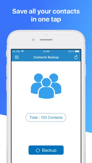 Contacts Backup Pro & Restore screenshot 1