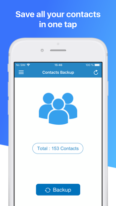 Contacts Backup Pro & Restore screenshot 1