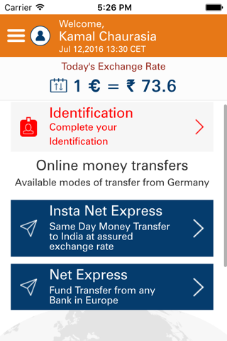 Money2IndiaEurope screenshot 2