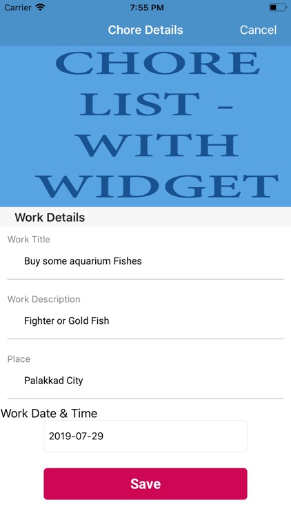 Chore List - with Widget screenshot-6