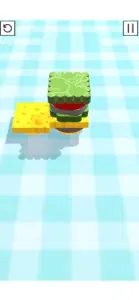 HamBurger- Folding Puzzle Game screenshot #3 for iPhone