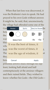 ReadMe! (BeeLine & Focus) screenshot