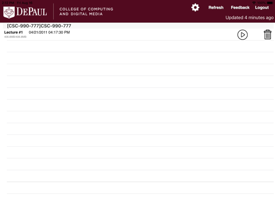 Screenshot #5 pour COL Player