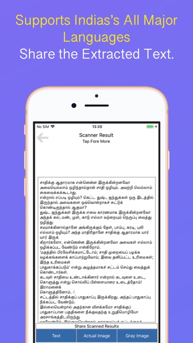 Screenshot #2 pour IND Text Scanner - Offline OCR