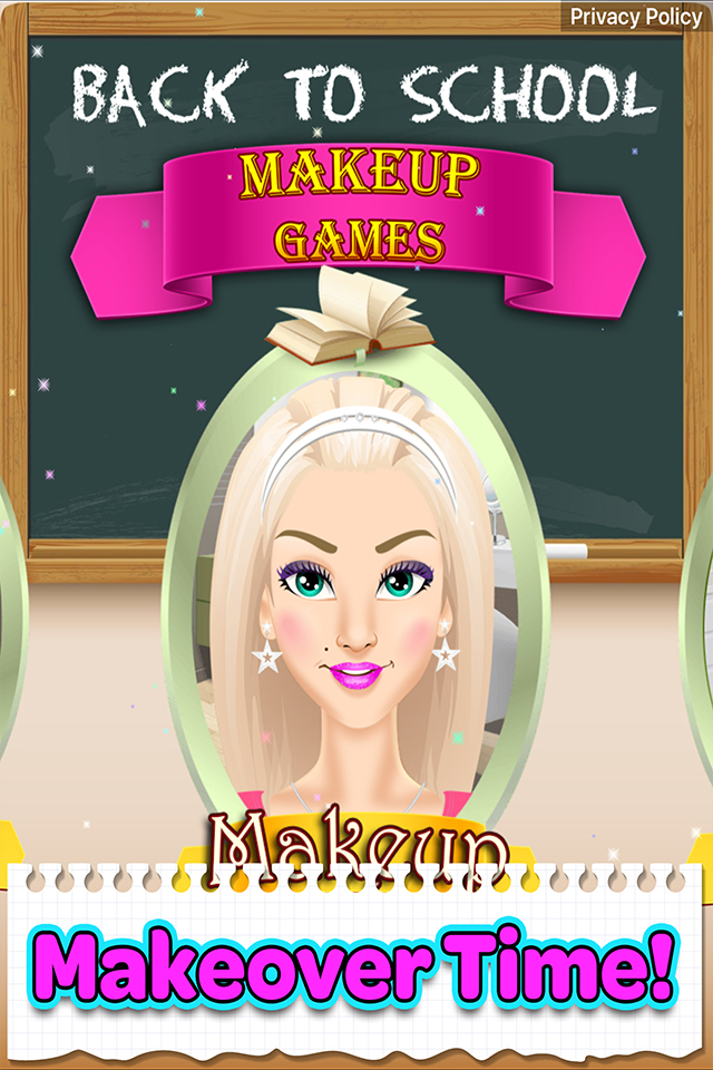 Back To School Makeup Games