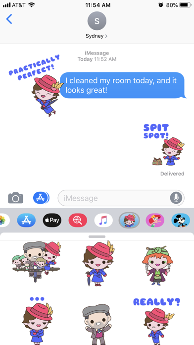 Screenshot #1 pour Mary Poppins Returns Stickers