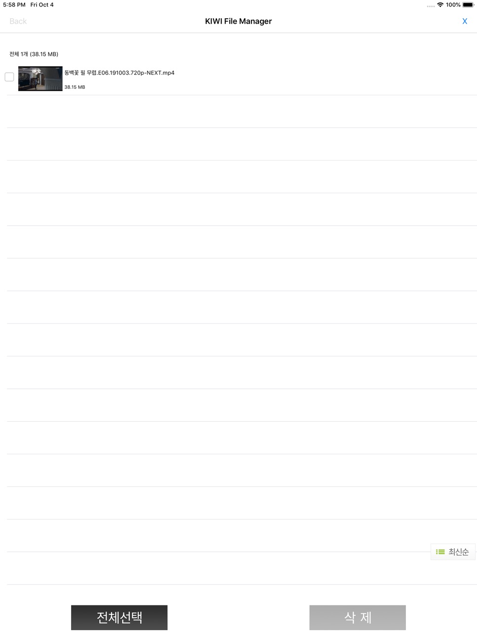 iPad screenshot