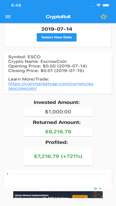 cryptoroll screenshot 3