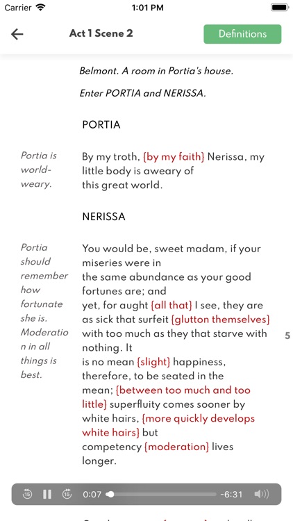 The Merchant of Venice Audio