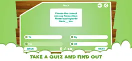 Game screenshot Learning Prepositions Quiz App apk