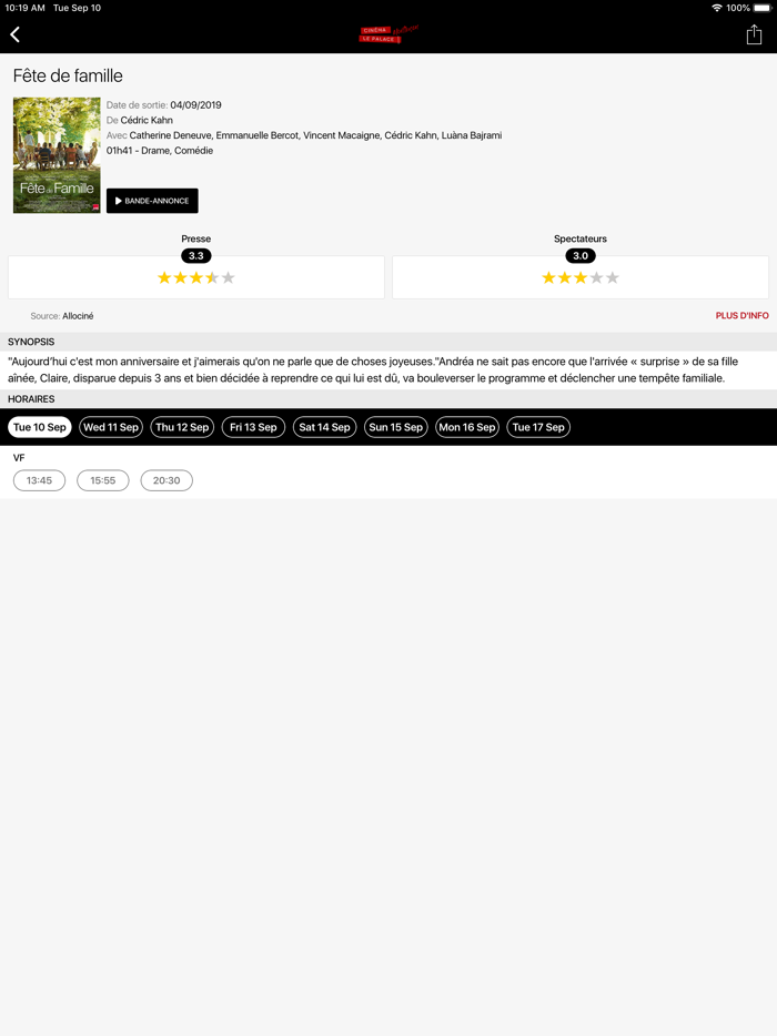 Le Palace Montluçon