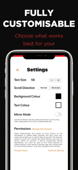 Game screenshot Video Teleprompter Lite apk