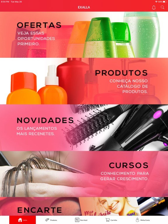 Screenshot #4 pour Exalla Cosméticos