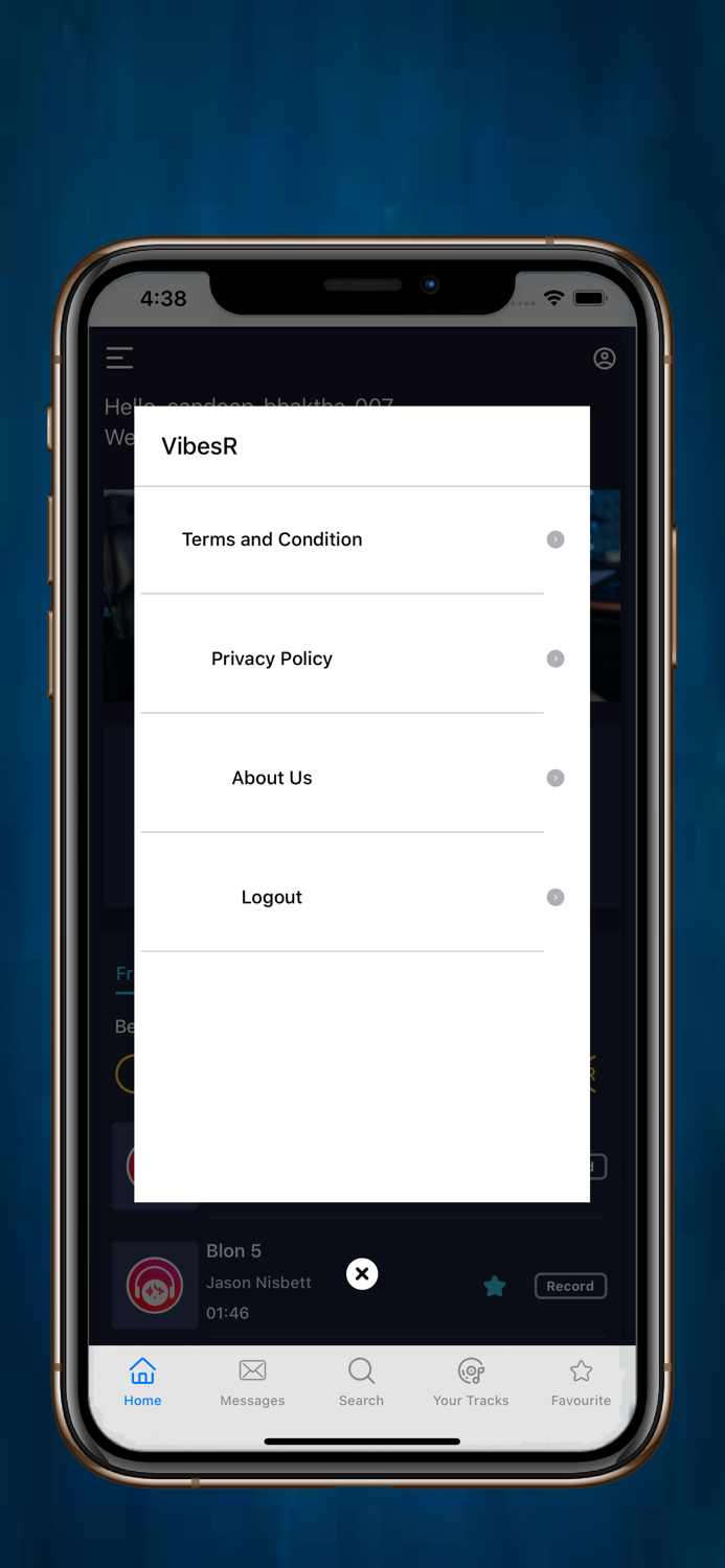 vibesR - song recording tool