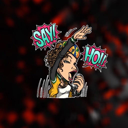 Hip Hop Girl Stickers