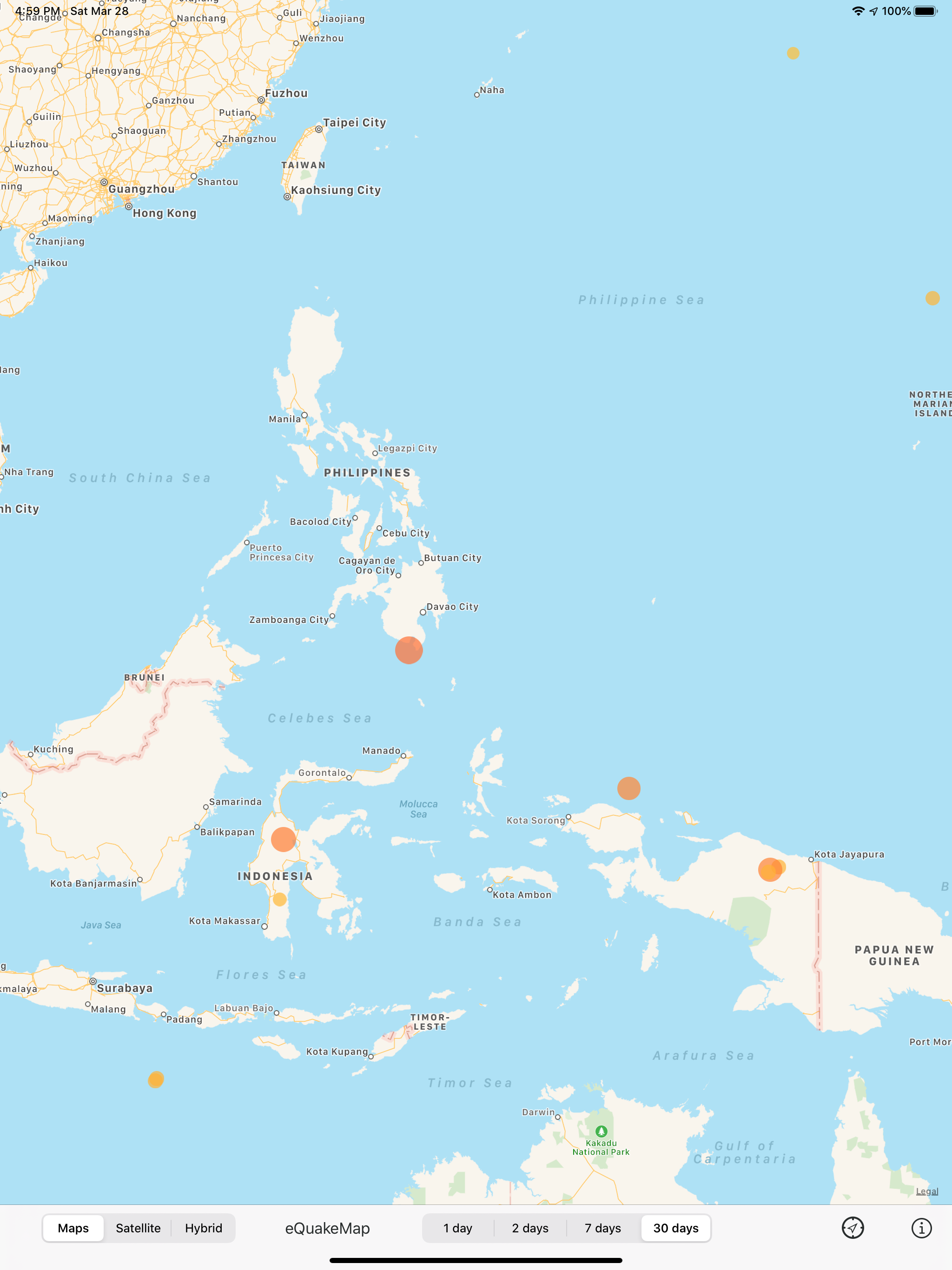 eQuakeMapPro screenshot 7