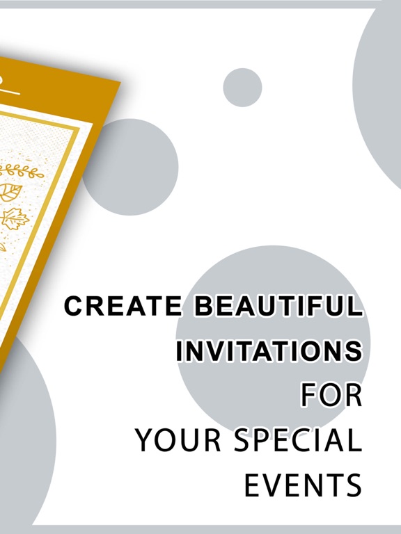 Screenshot #5 pour Fab Invitation Card Designer