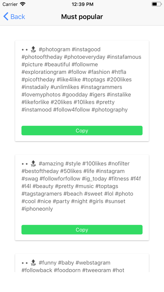 #2. Most Popular Tags (iOS) 由: Hassan Benessafi