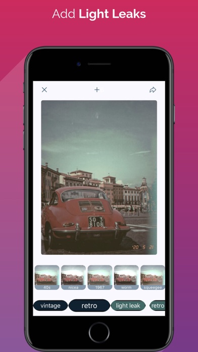 filtegram - retro & light leak Screenshot