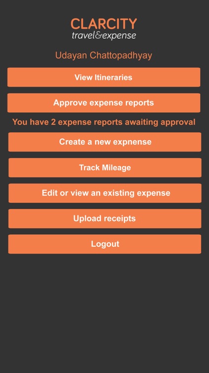 Clarcity Travel & Expense screenshot-3