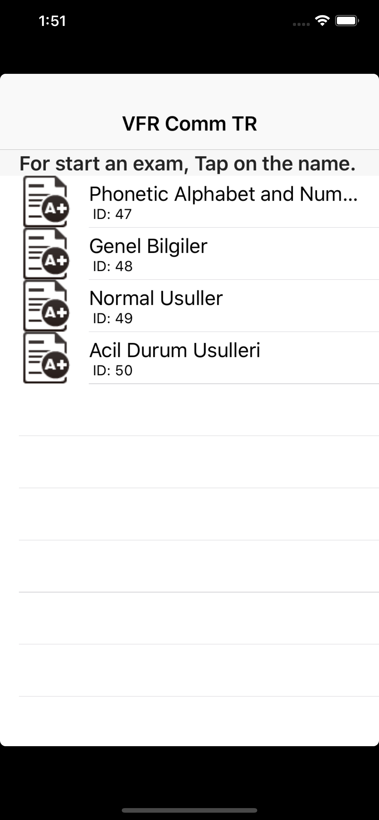 Türkçe VFR ATC (Kule) Konuşma