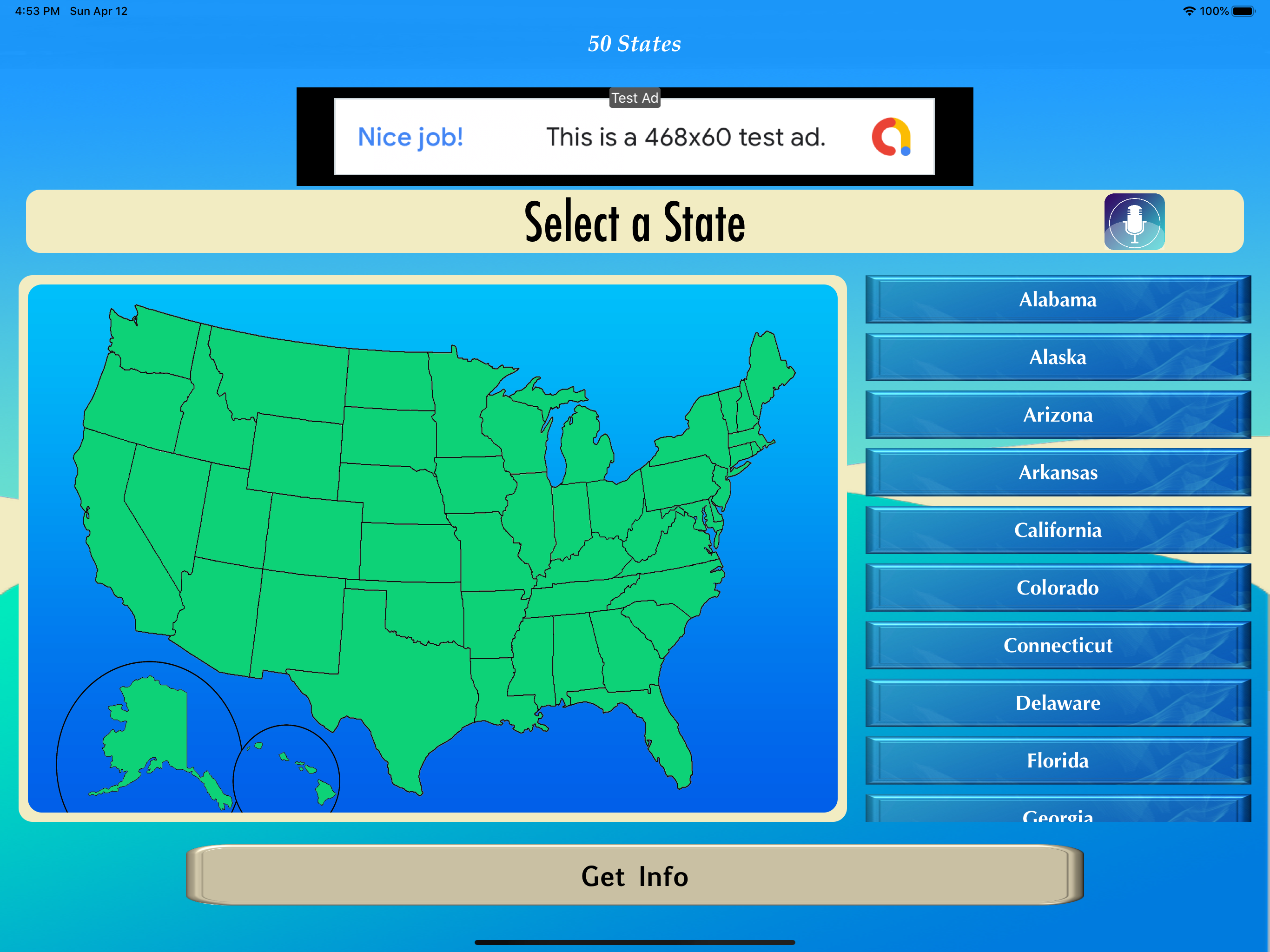50 States Info Lite screenshot 6