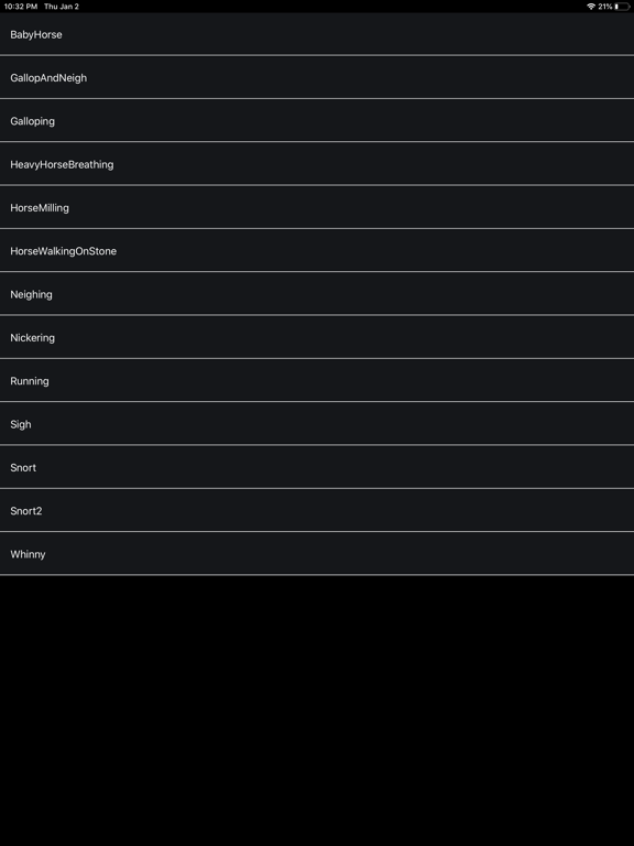 Screenshot #5 pour Horse Sounds+ Horse Soundboard