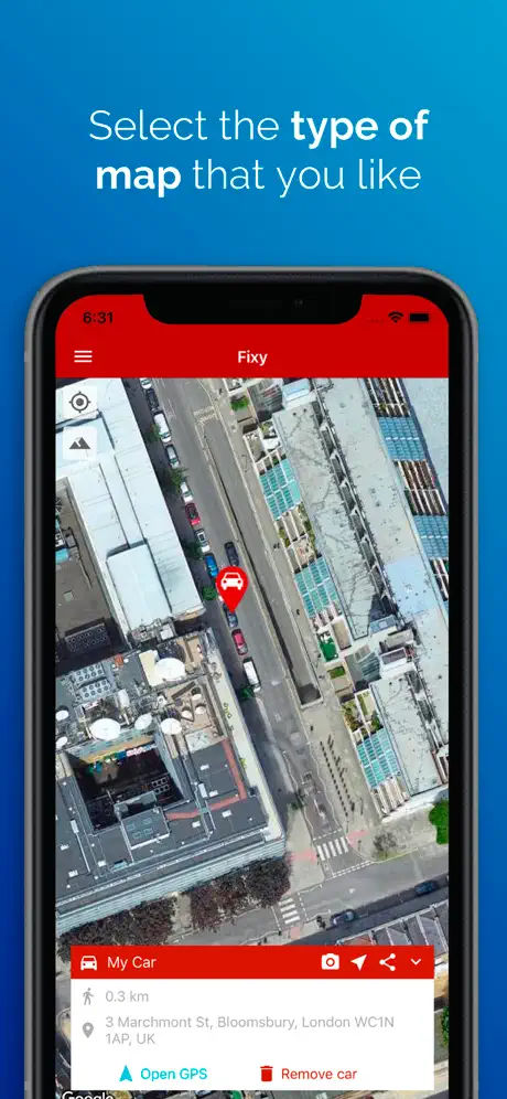 Fixy - Find My Car