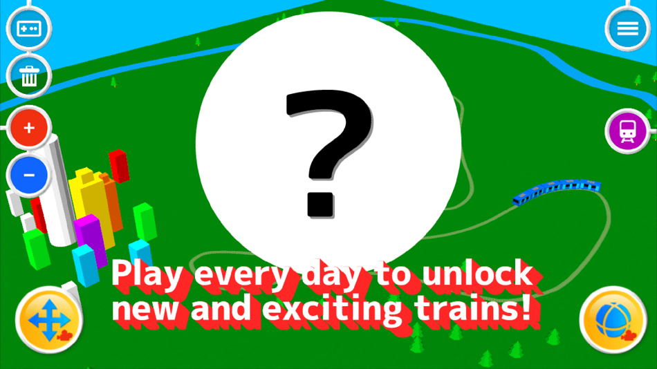 #5. Touch Train 3D (iOS) 由: monois Inc.