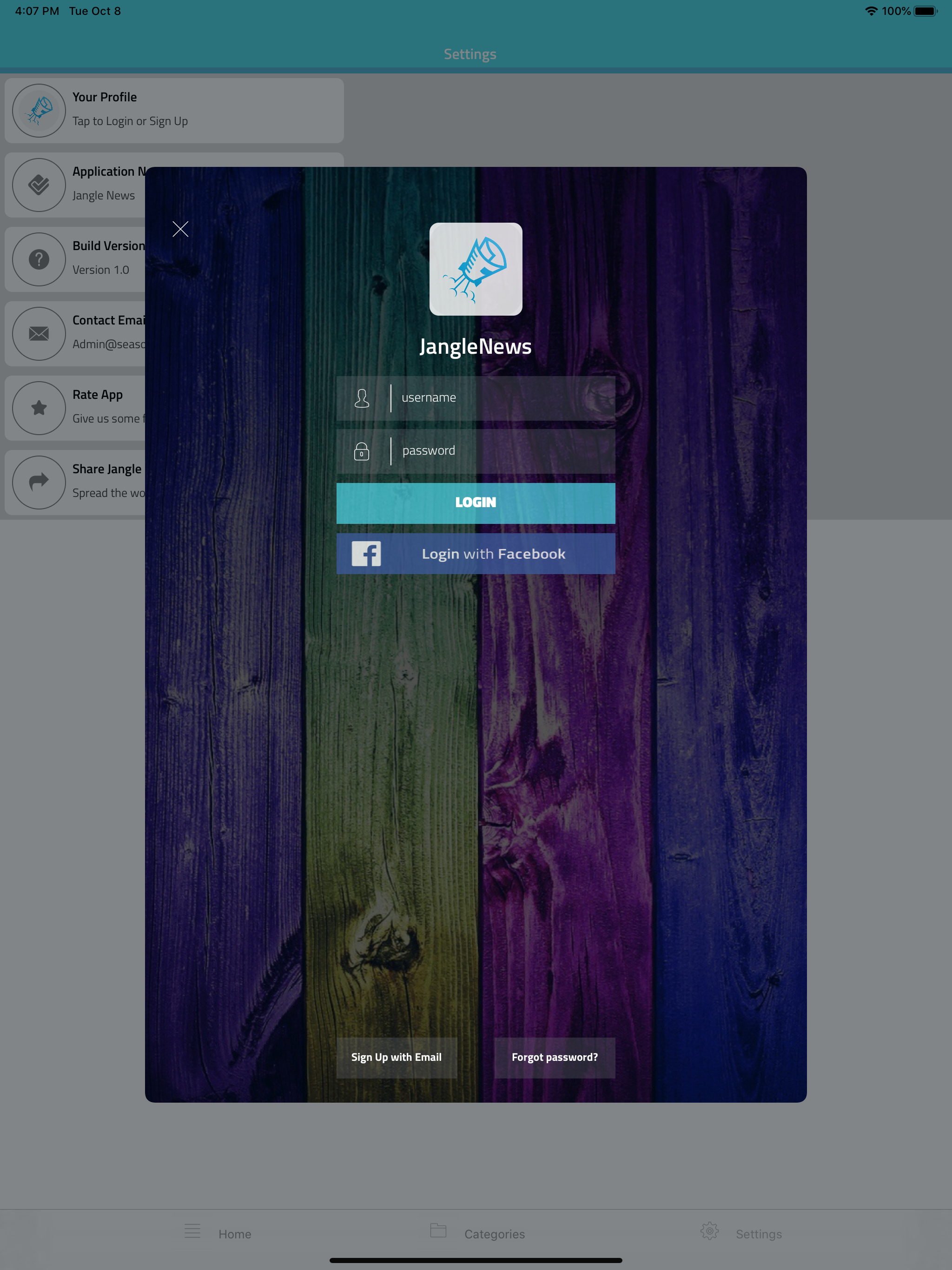 Jangle News: Rss Feed App screenshot 8