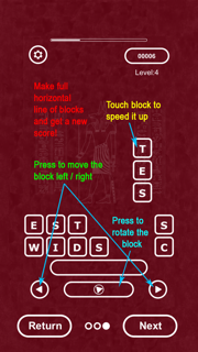 TetroWords screenshot 6