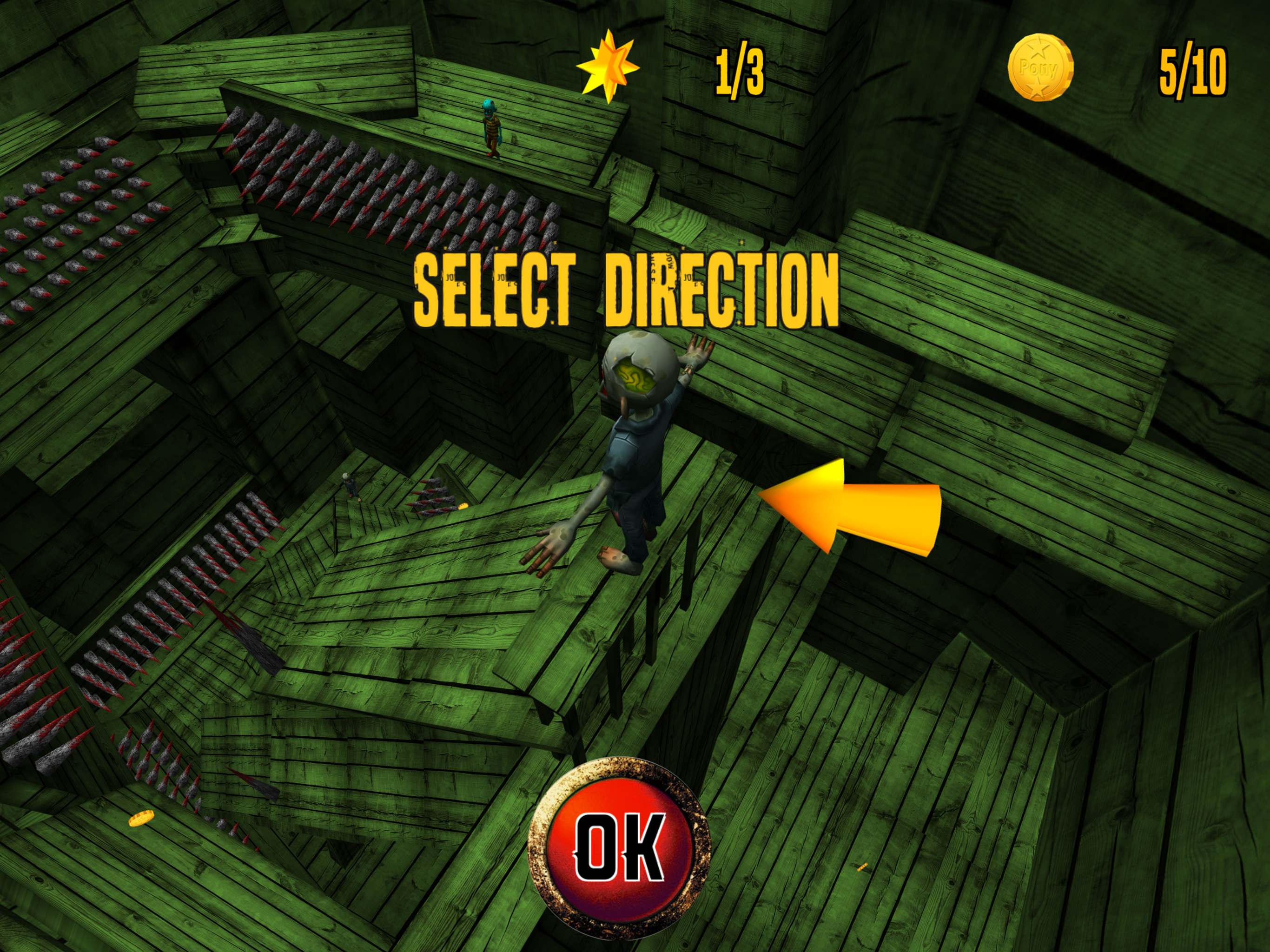 Push the Ragdoll Zombie