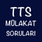 TTS Mülakat Soruları artık App Store'da