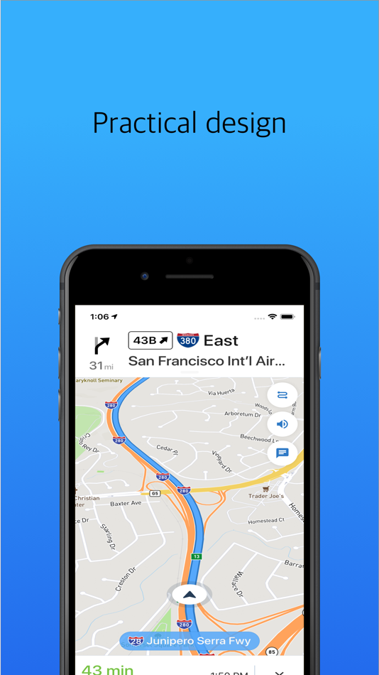 #3. Velam GPS Navigator and Maps (iOS) Bởi: Alejandro Rodriguez Uson