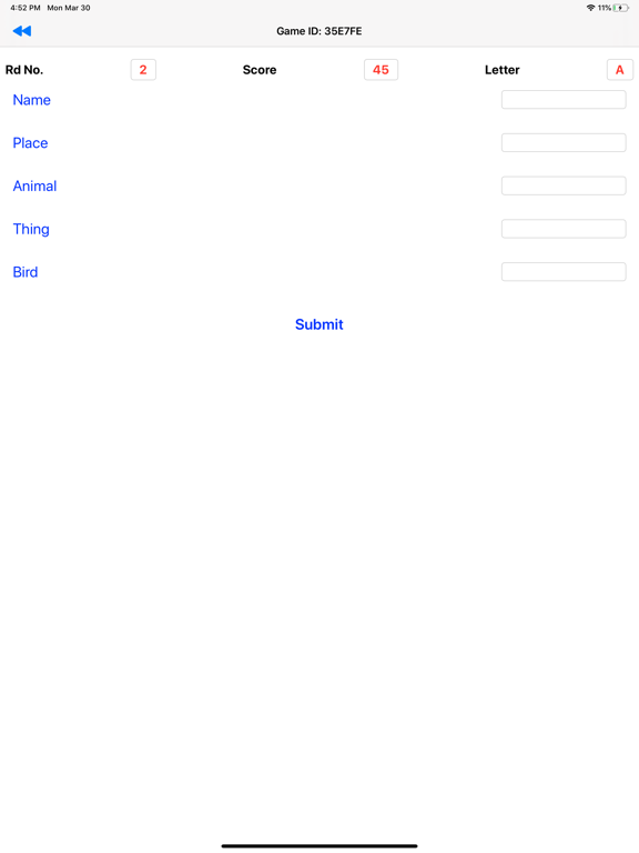 NPATGame iPad screenshot