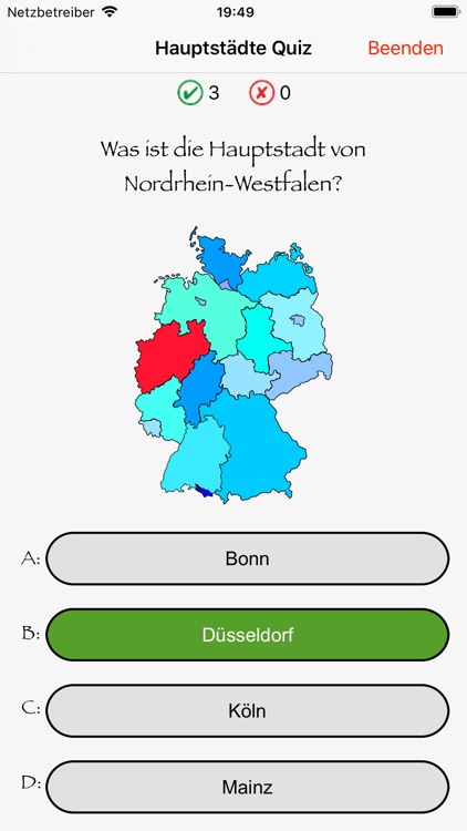 Bundesländer Deutschlands Quiz screenshot-3