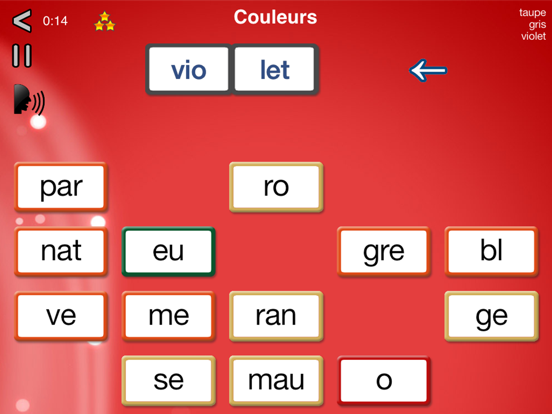 Screenshot #6 pour Domino des Mots lite