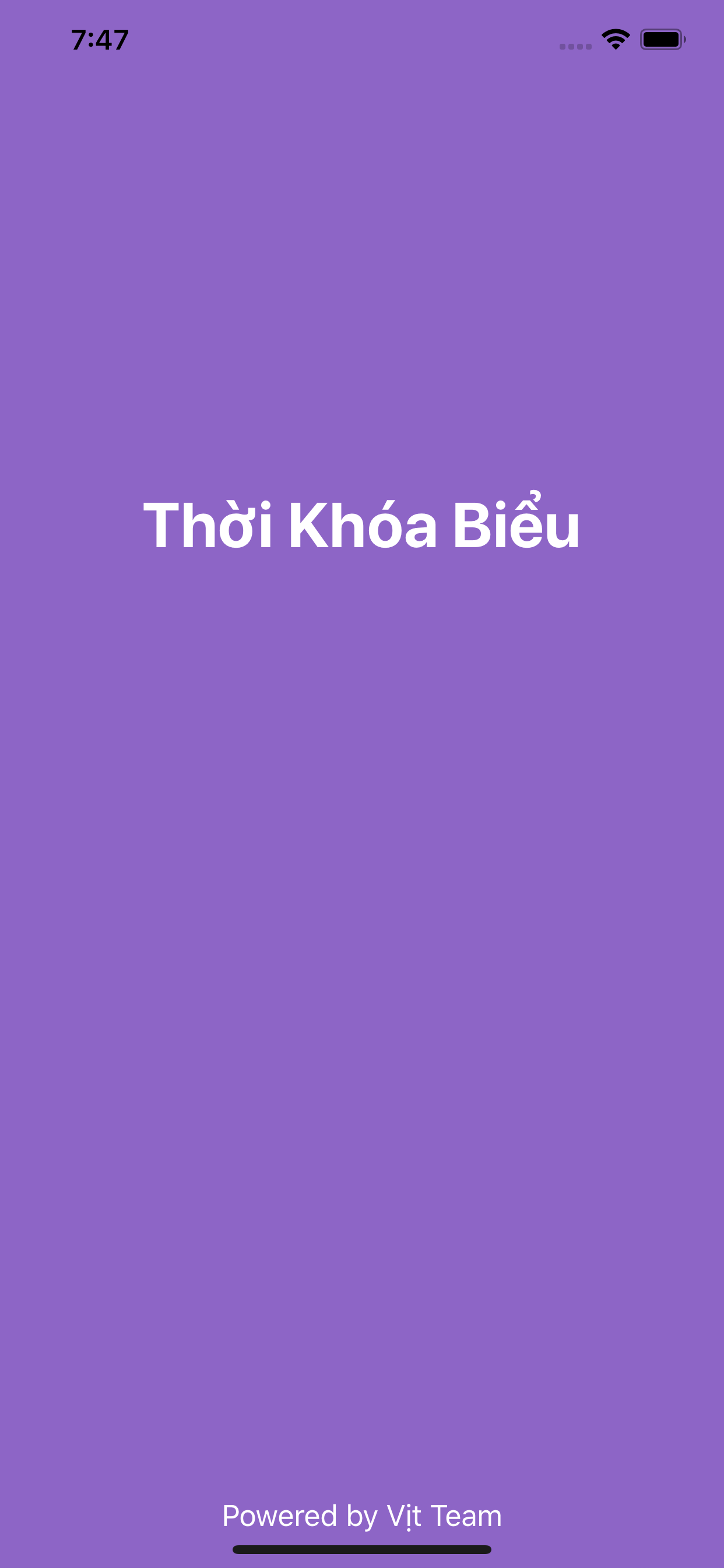 Thời Khóa Biểu - Vịt Đếm Ngược