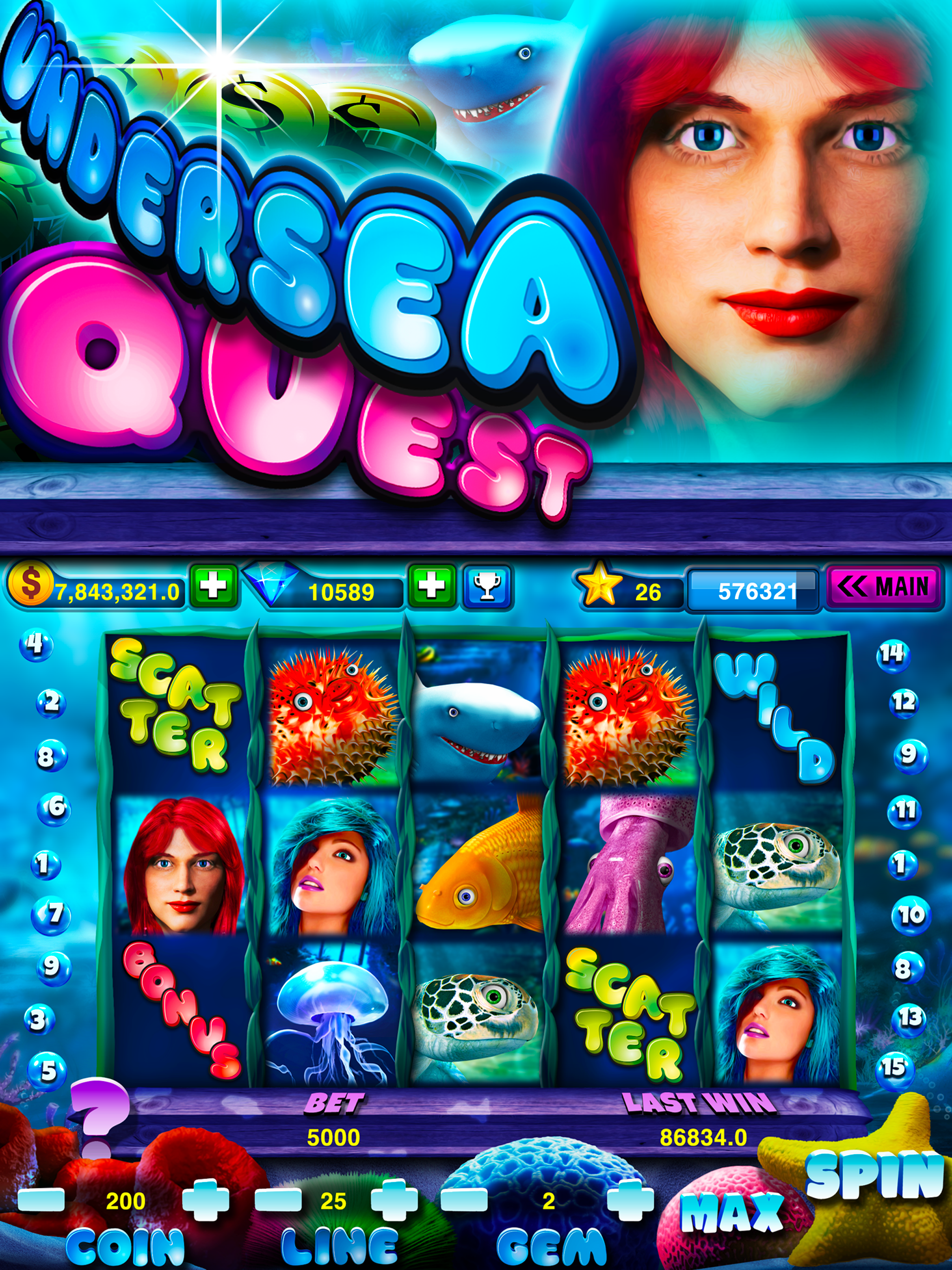 SLOTS Golden Lion Coin Master!