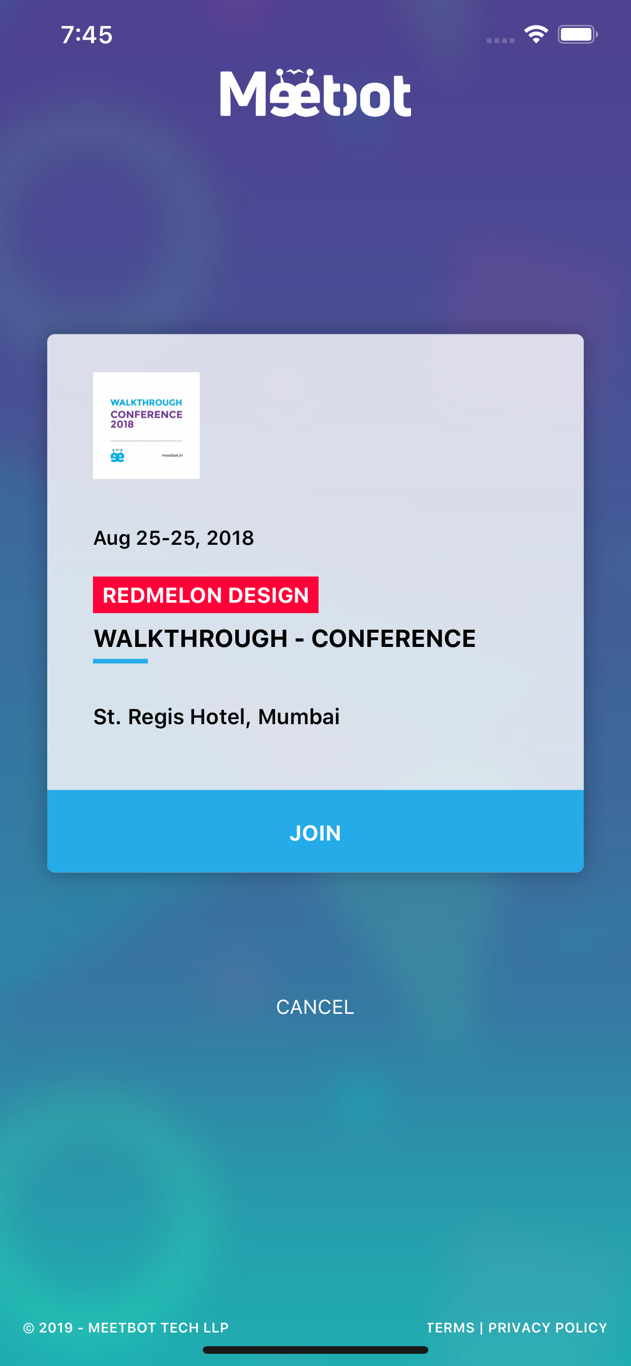 Meetbot - Event Management App screenshot 4