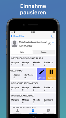 PApp - Die Patientenapp screenshot 1