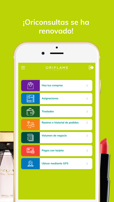 Oriconsultas Express Screenshot