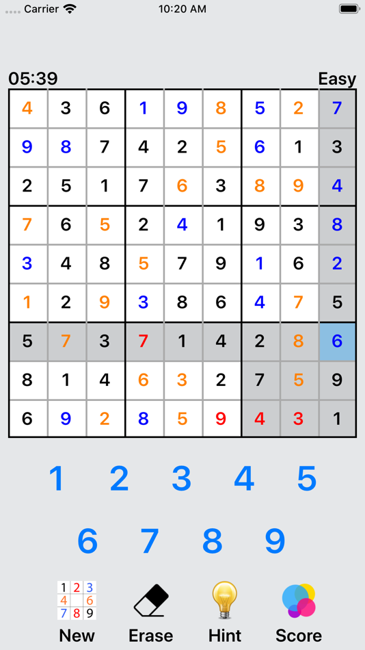 #3. Sudoku-Best Classic (iOS) 由: Erdem Cetin