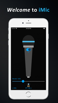 iMic: Bluetooth Speaker Mic screenshot 1