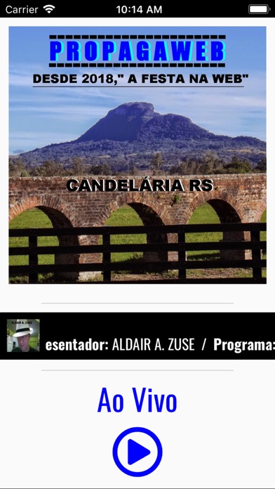 Screenshot #1 pour Rádio Propagaweb - Candelária