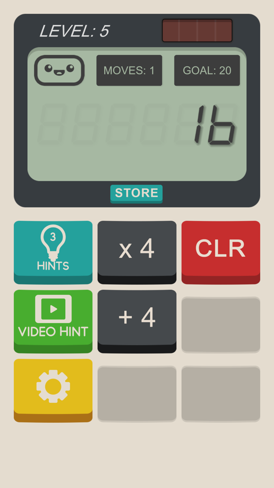 #4. Calculator: The Game (iOS) 由: Simple Machine, LLC