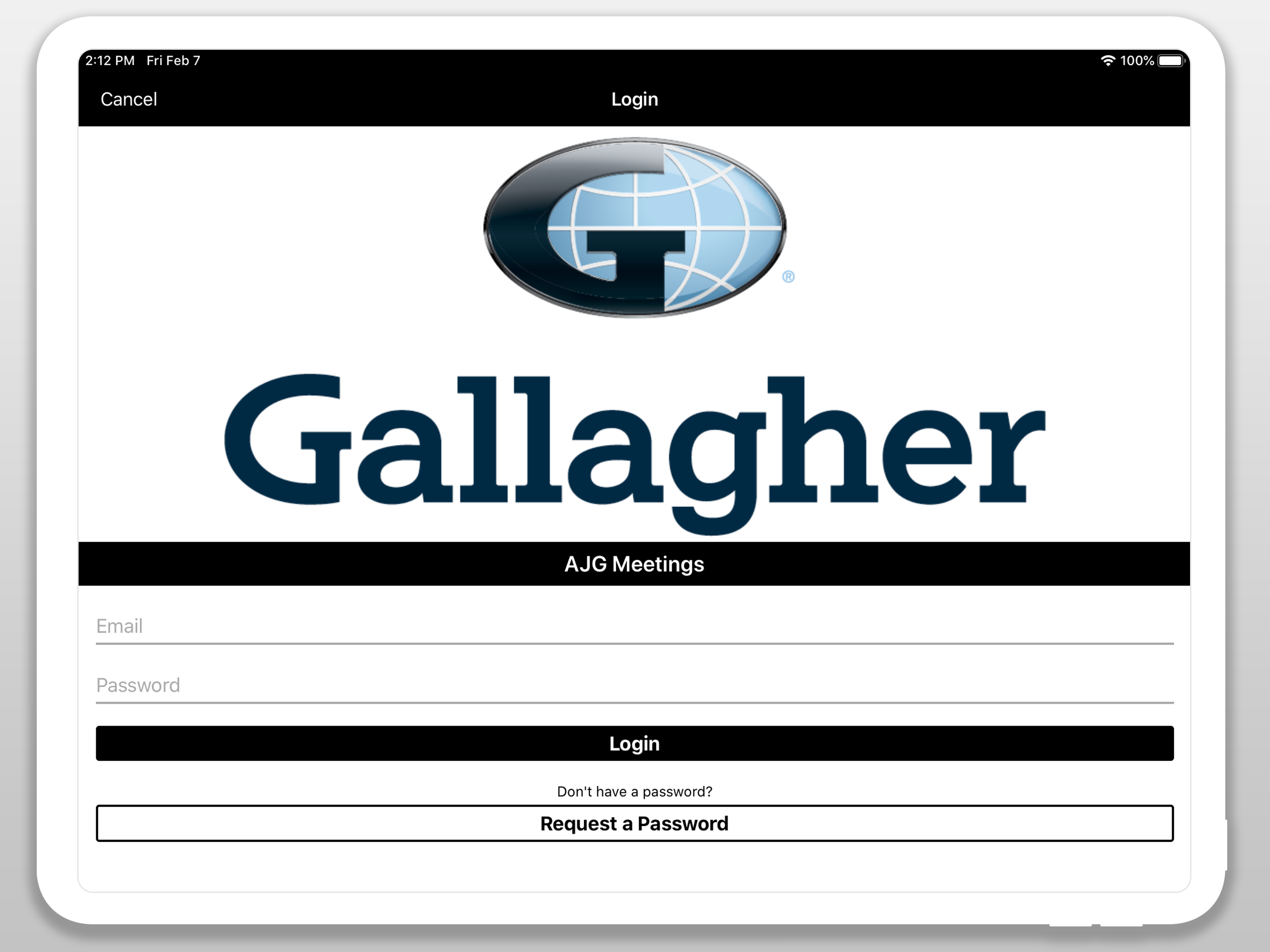 AJG Meetings screenshot 6