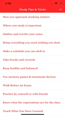 Game screenshot Study Tips And Tricks mod apk